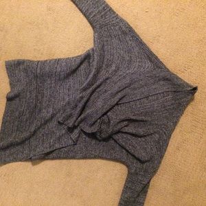 Oversized Grey Cardigan